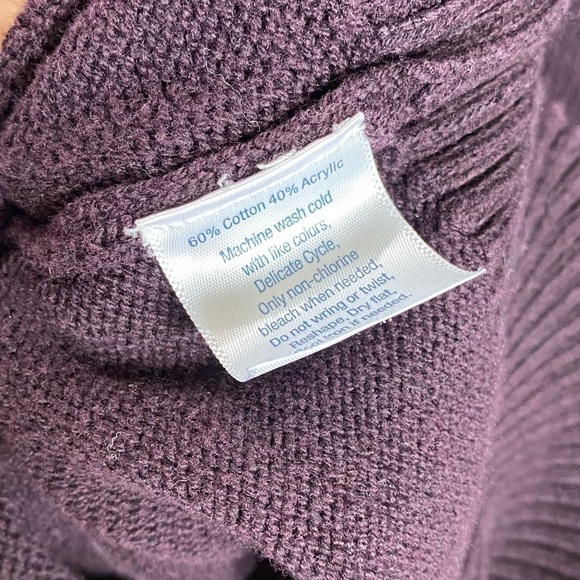 Urban Pipeline maroon deer print crewneck sweater size S - Picture 4 of 5